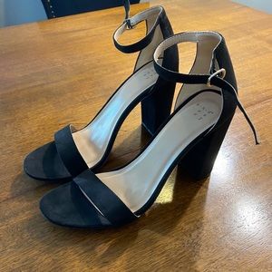 A New Day Women’s Black Heel Sandals